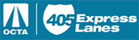 OCTA 405 ExpressLanes logo